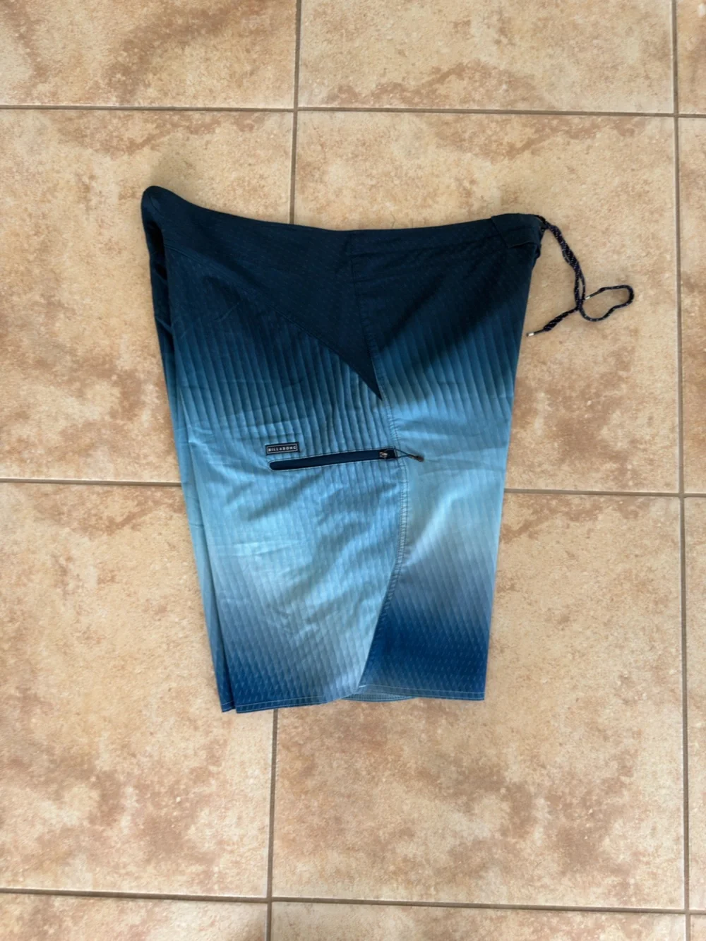 Billabong Men's Teal to Navy Ombre Board Shorts